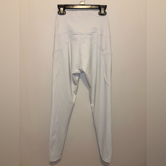 Bluish-White Leggings With Pockets | SM - Picture 3 of 7